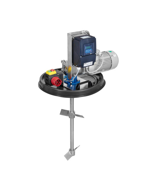 Mieszalnik beczkowy z zasilaniem elektrycznym MBEP-5000