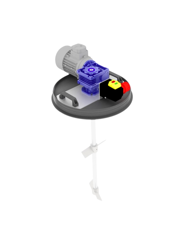 Mieszalnik beczkowy z zasilaniem elektrycznym MBEP-5000