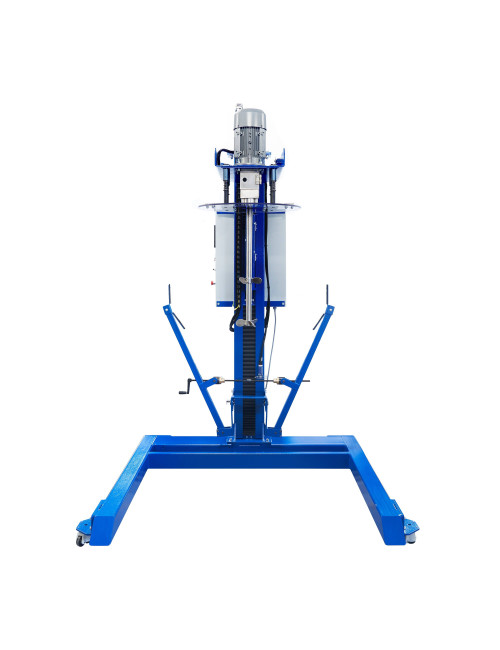 Mieszalnik stacjonarny uniwersalny MSU-1000 (do IBC 600/800/1000 l i beczek 80–220 l, system szybkiej wymiany mieszadeł)