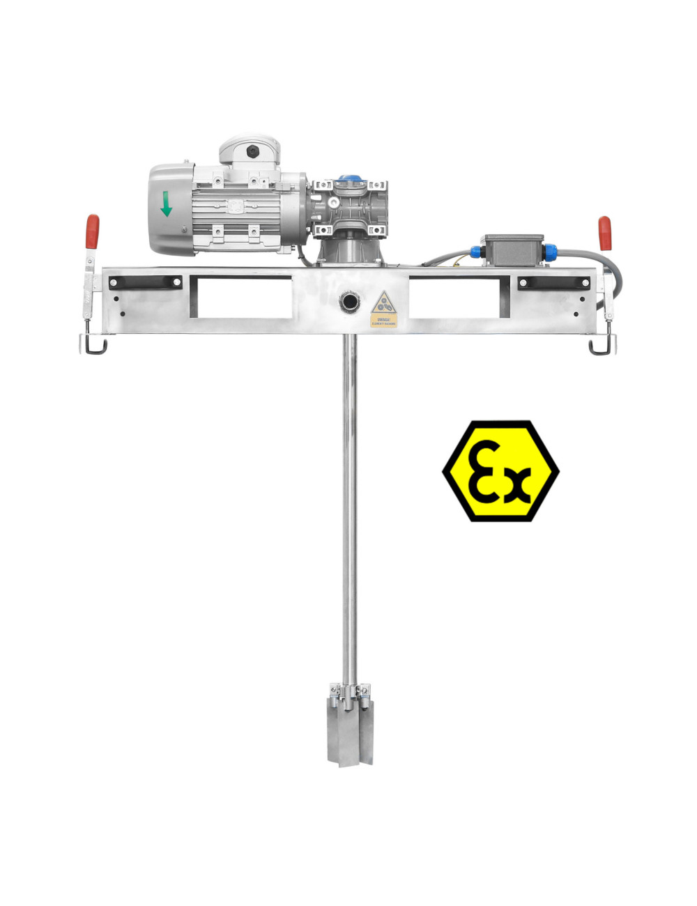 Mieszalnik elektryczny do kontenerów IBC MKE-10000 Ex